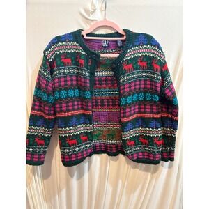 GAP Kids Multicolor Patterned Sweater
